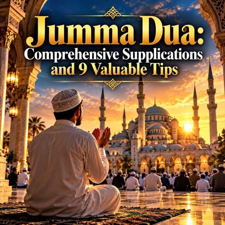 Jumma Dua: Comprehensive Supplications and Valuable Tips