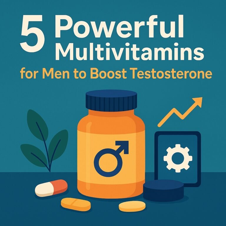Multivitamins for Men to Boost Testosterone