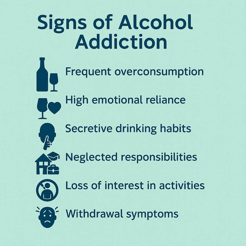 Recognizing Problematic Alcohol Use - signs of alcohol addiction