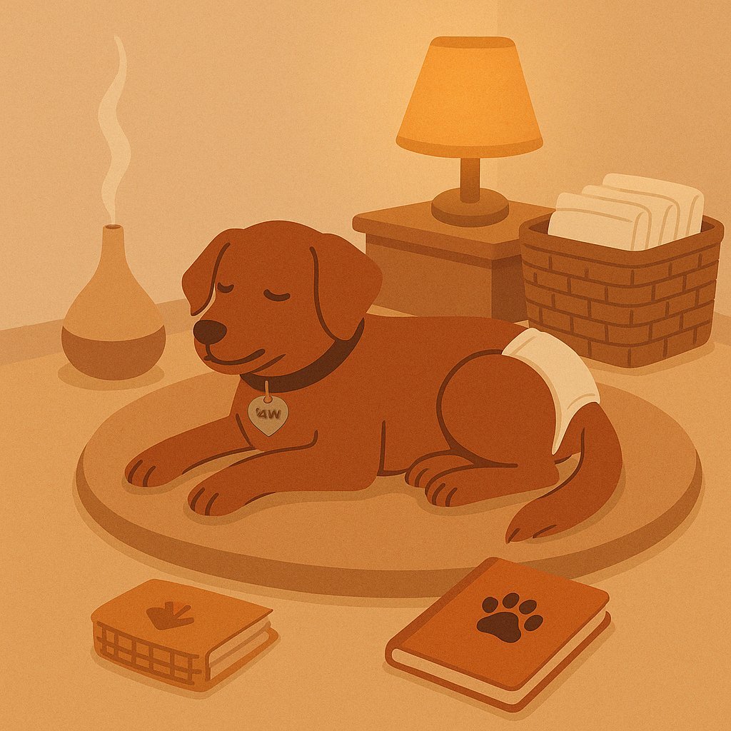 Supporting Dog During Heat Cycle