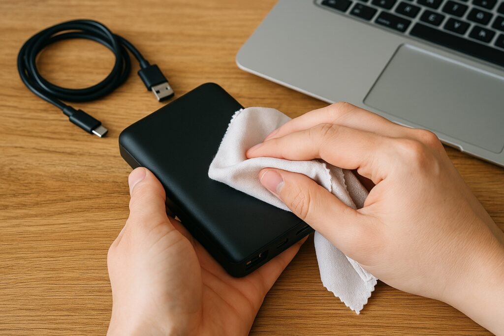Maintenance and Care of laptop powerbank