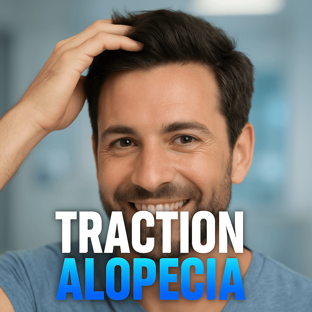 Traction alopecia - علاج ثعلبة الشد