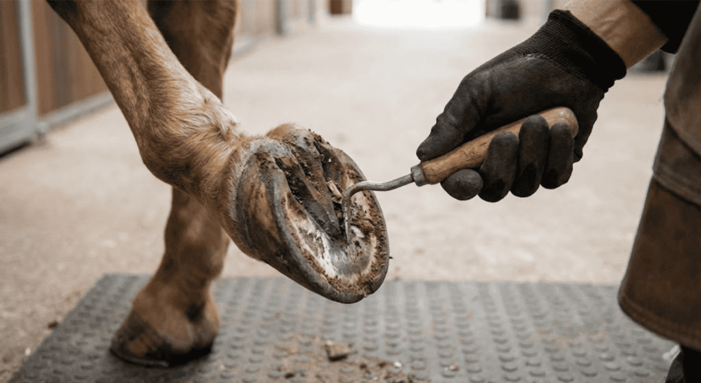 Daily Horse Hoof Care