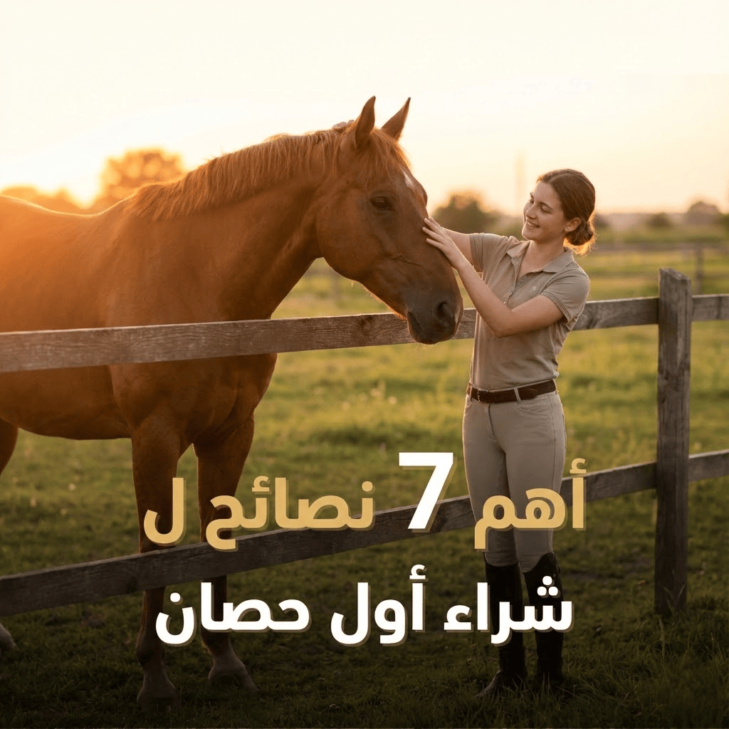 نصائح شراء أول حصان