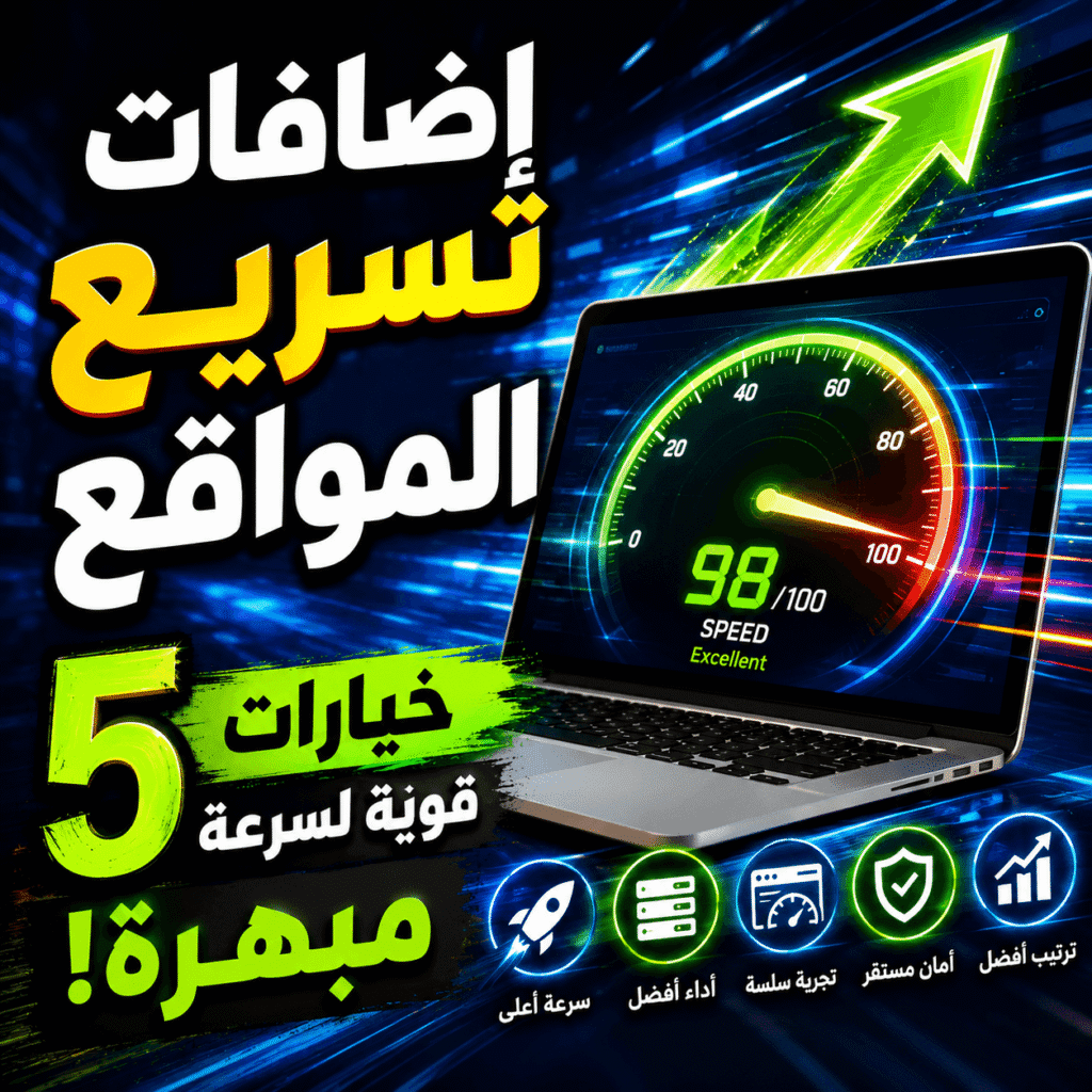 إضافات تسريع المواقع