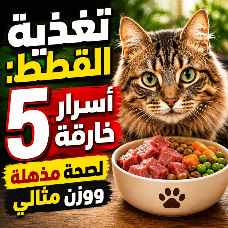 تغذية القطط