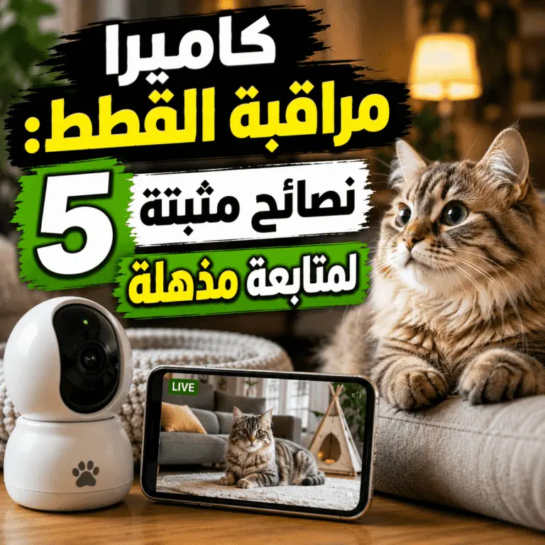 كاميرا مراقبة القطط