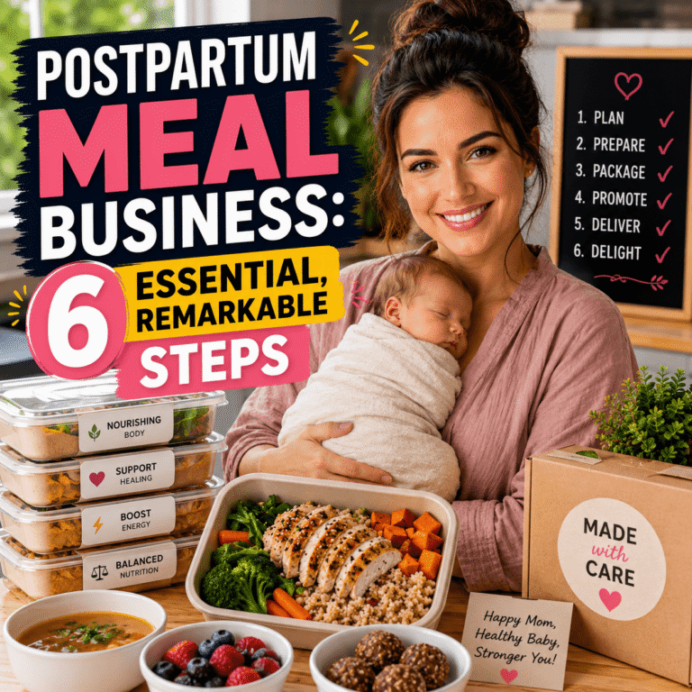 Postpartum Meal Business