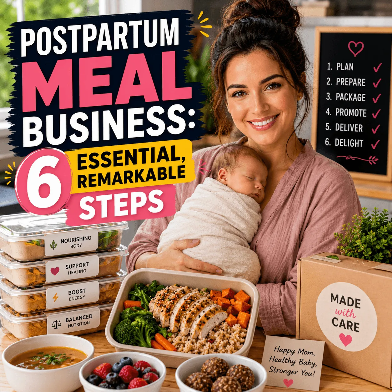Postpartum Meal Business