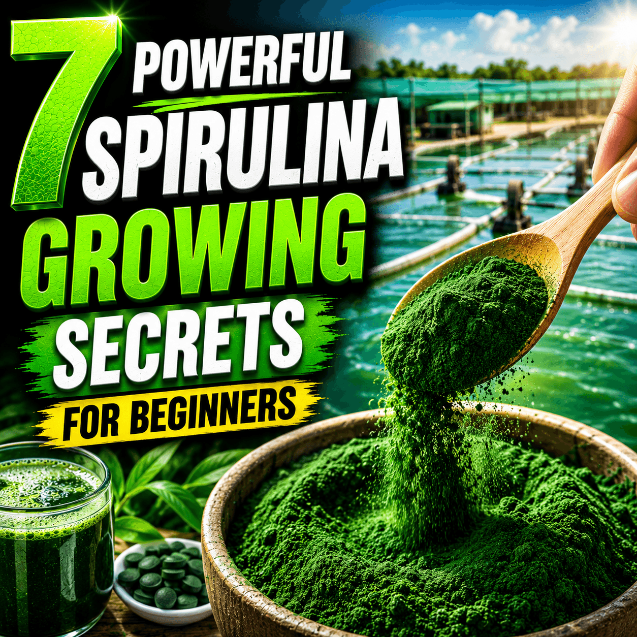 Spirulina Growing