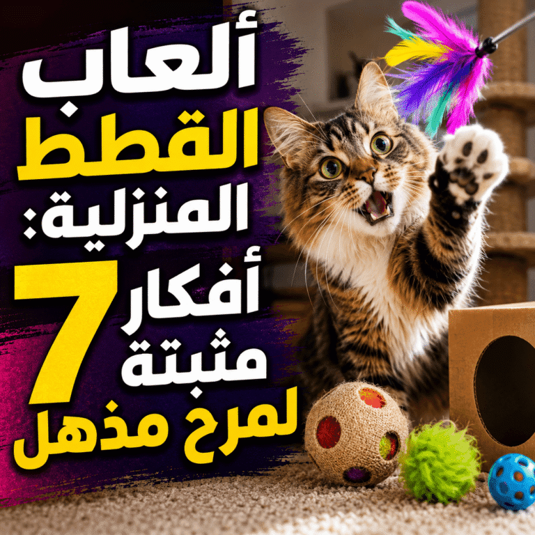 ألعاب القطط المنزلية
