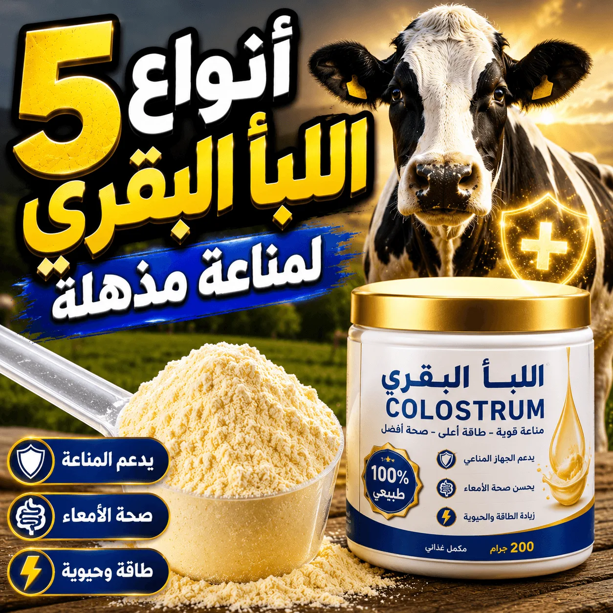 اللبأ البقري
