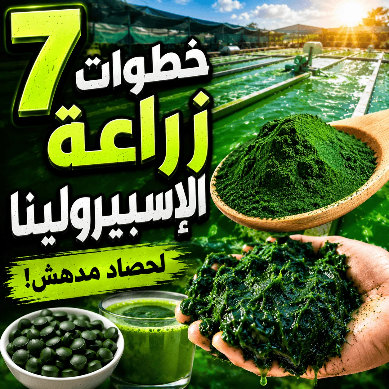زراعة الإسبيرولينا