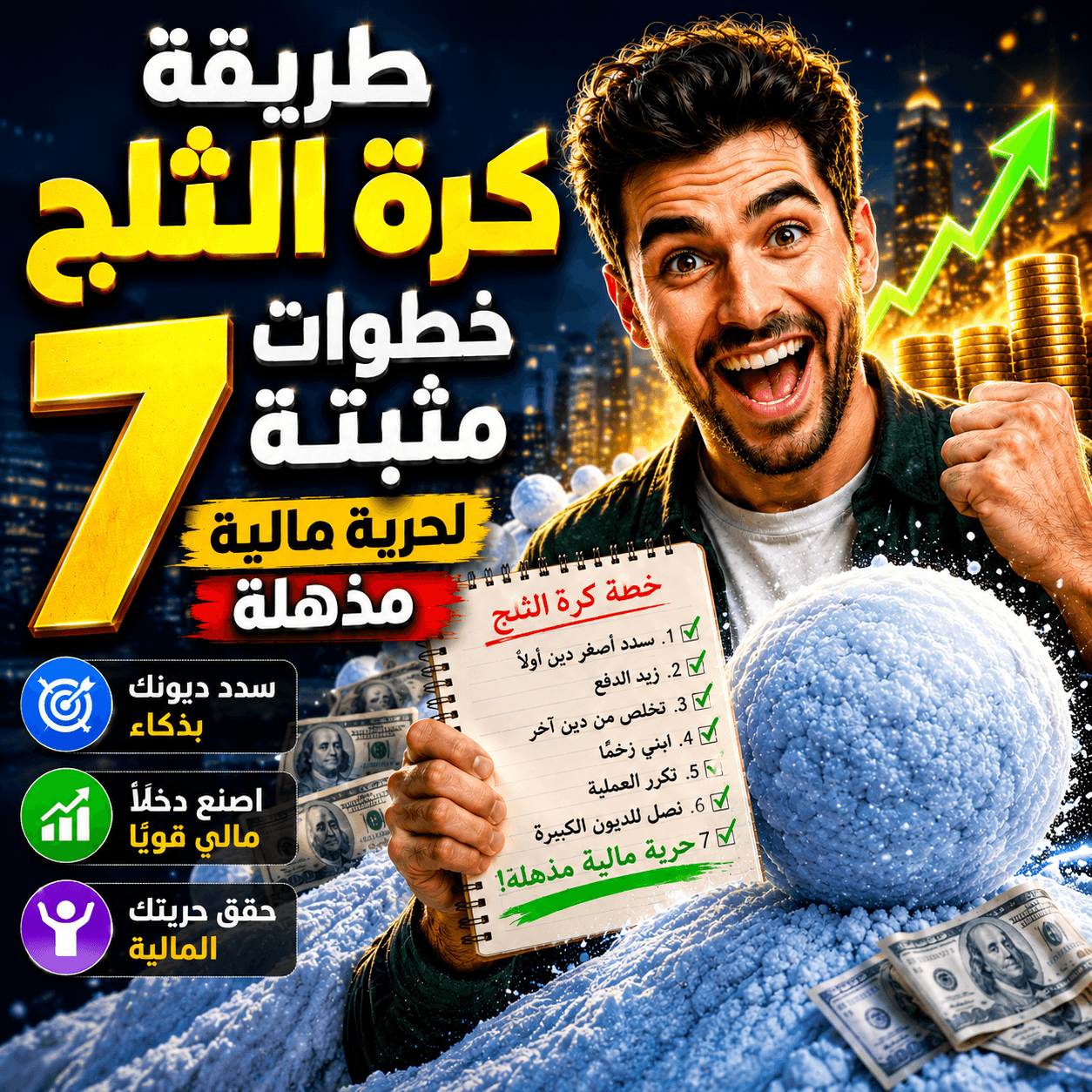 طريقة كرة الثلج