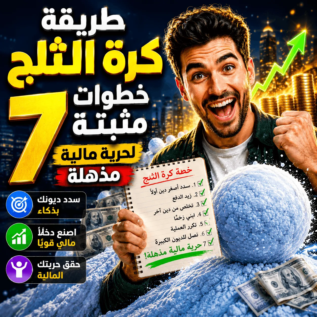 طريقة كرة الثلج