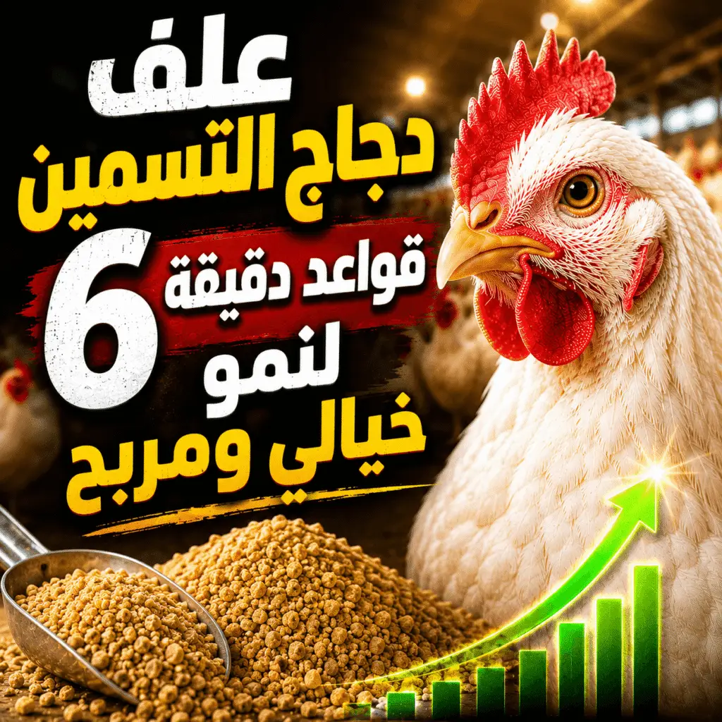 علف دجاج التسمين