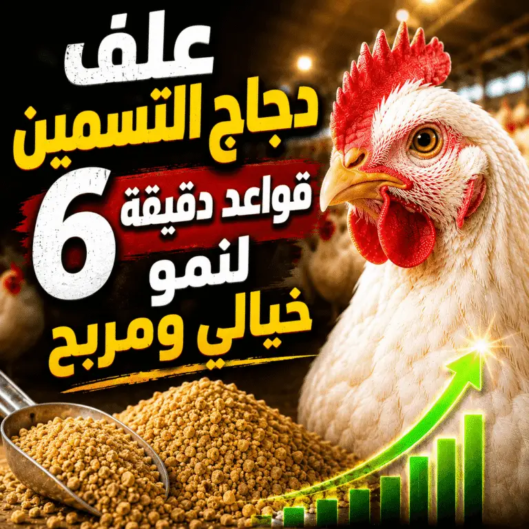 علف دجاج التسمين