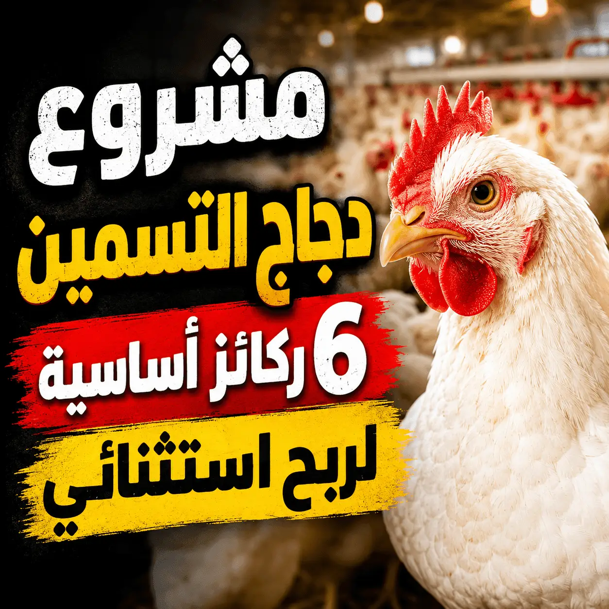 مشروع دجاج التسمين