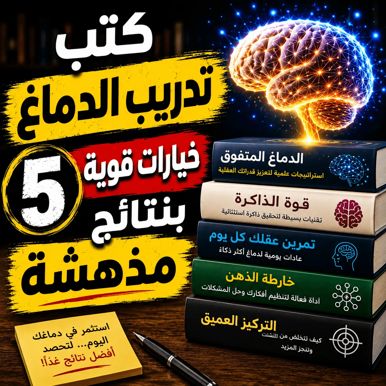 كتب تدريب الدماغ