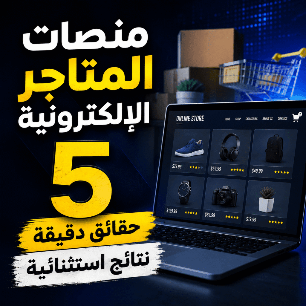 منصات المتاجر الإلكترونية