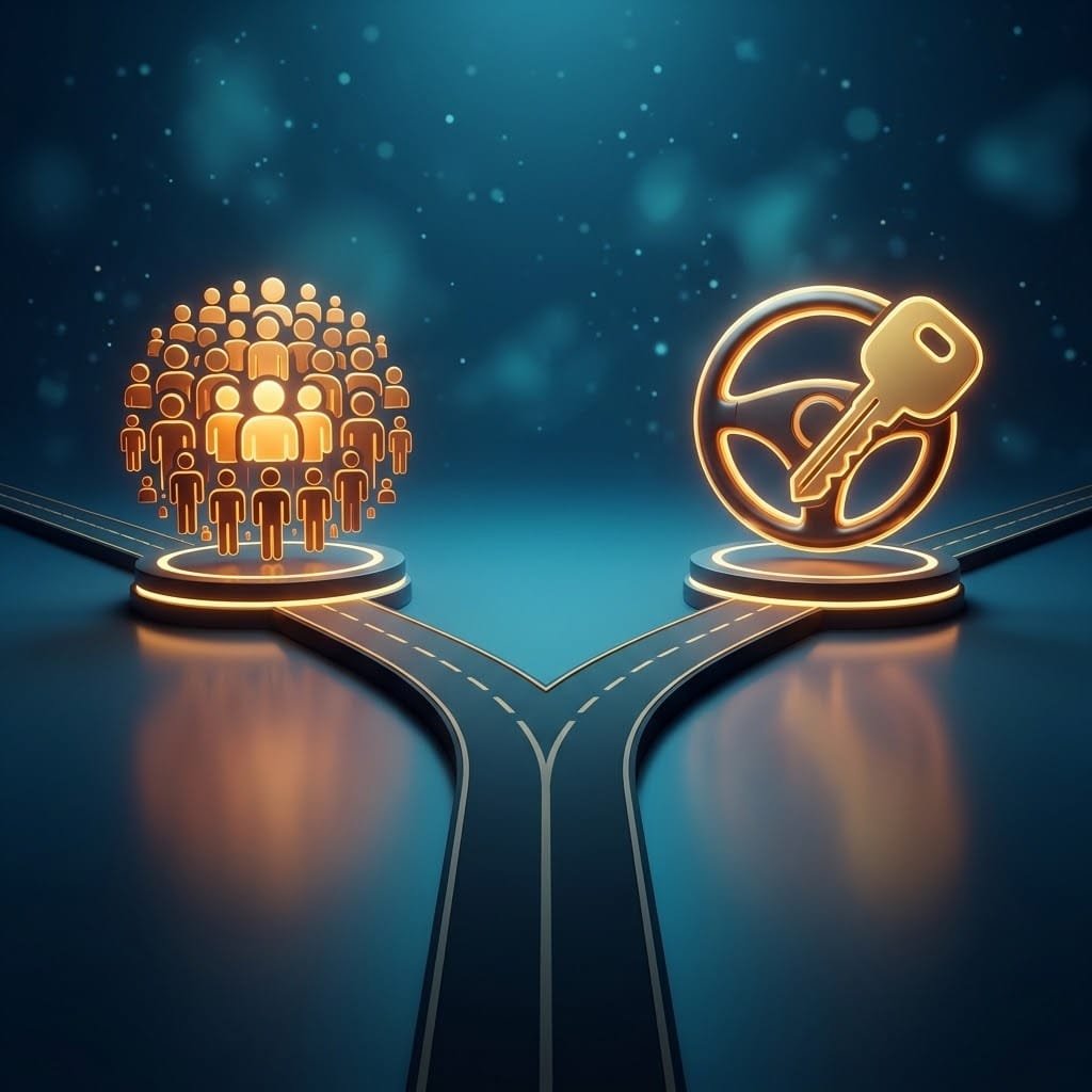 الاختيار بين الوصول لجمهور واسع أو التحكم الكامل في منصة الكورس