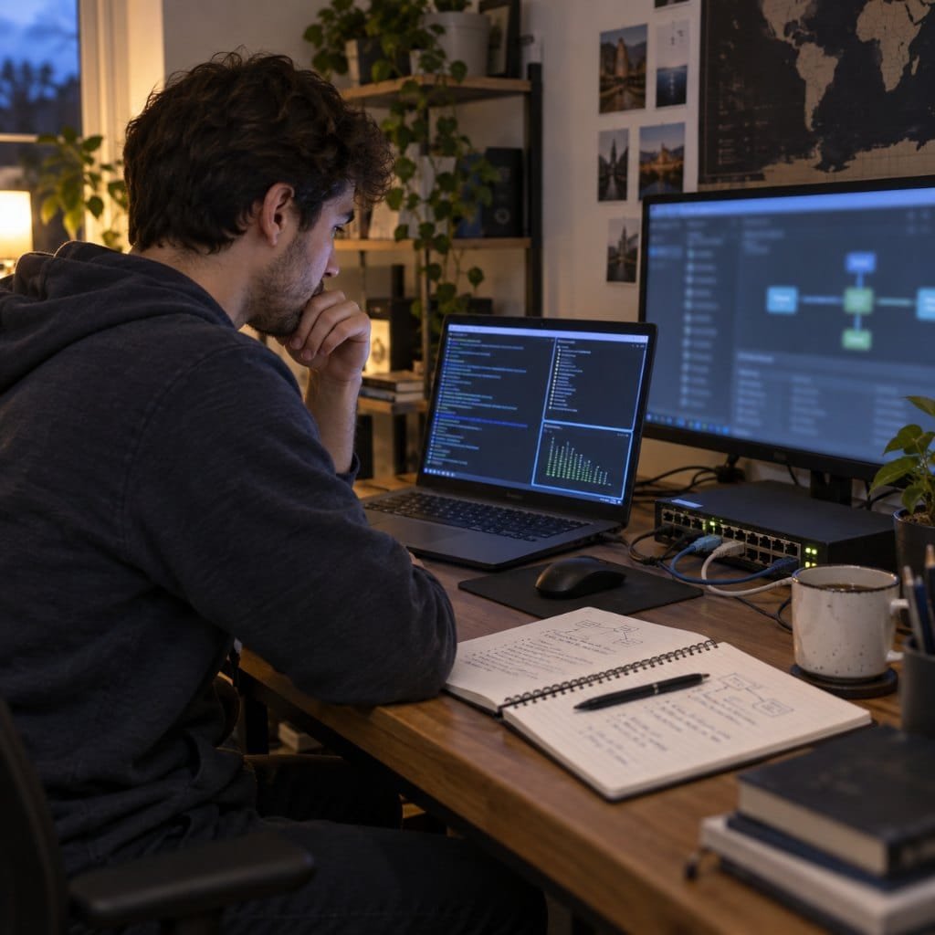 cybersecurity for beginners six-month study plan with three practical phases