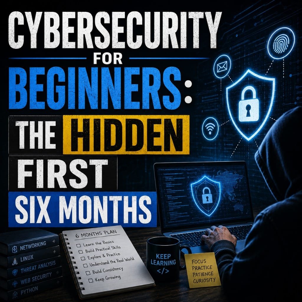 Cybersecurity for beginners: the hidden first six months