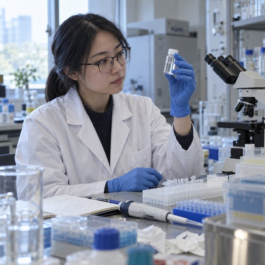 Revital injection purified PDRN or polynucleotide material prepared in a laboratory