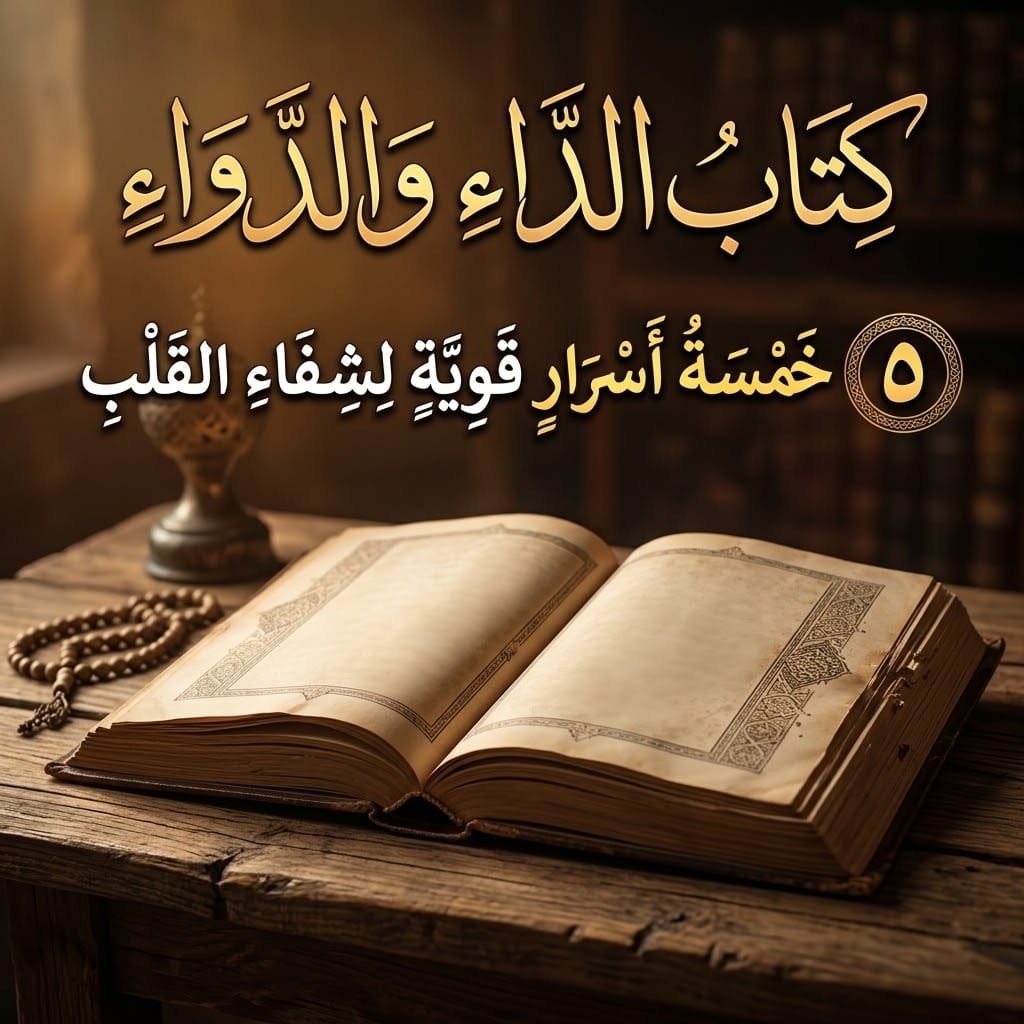 كتاب الداء والدواء: 5 أسرار قوية لشفاء القلب