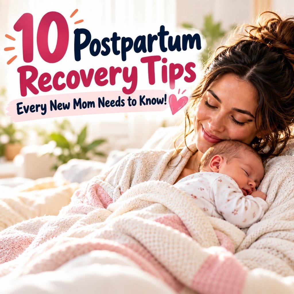 10 postpartum recovery tips every new mom needs to know