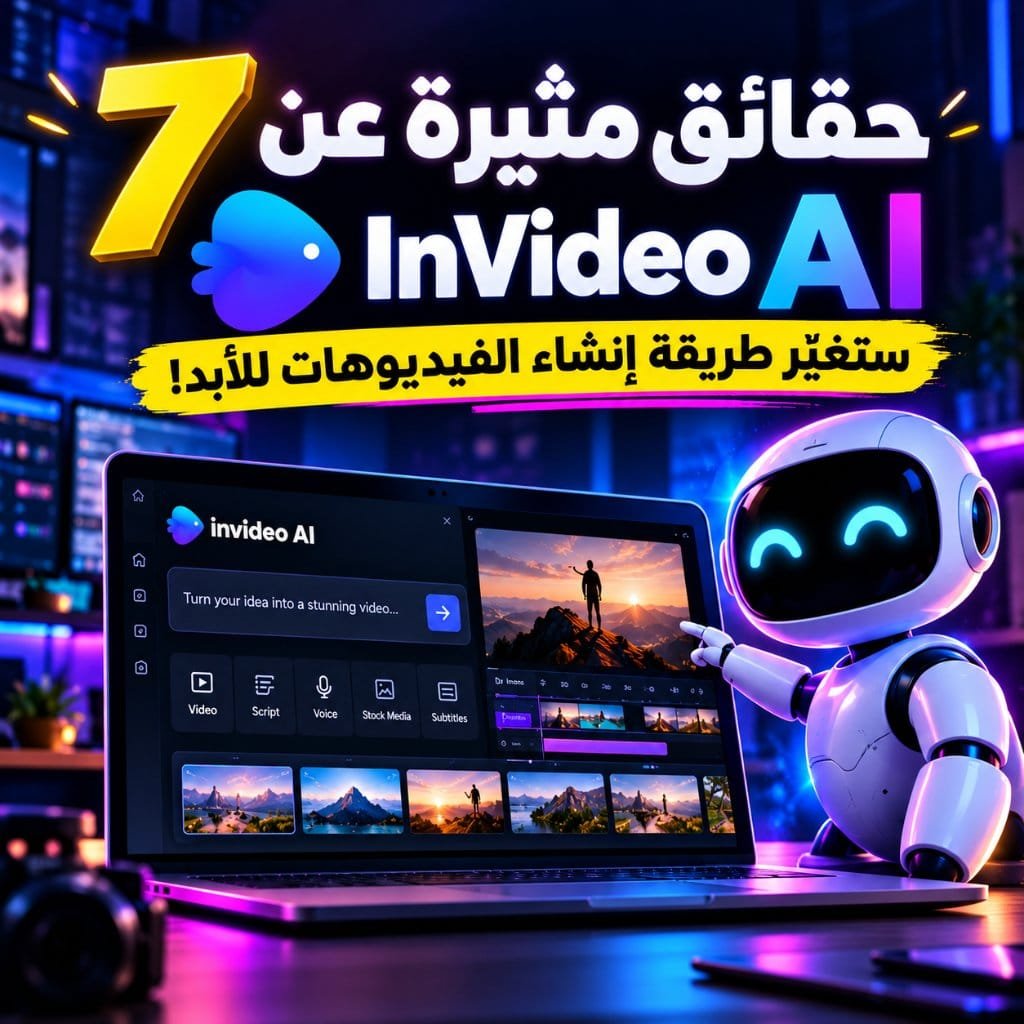 7 حقائق مثيرة عن InVideo AI لإنشاء الفيديوهات