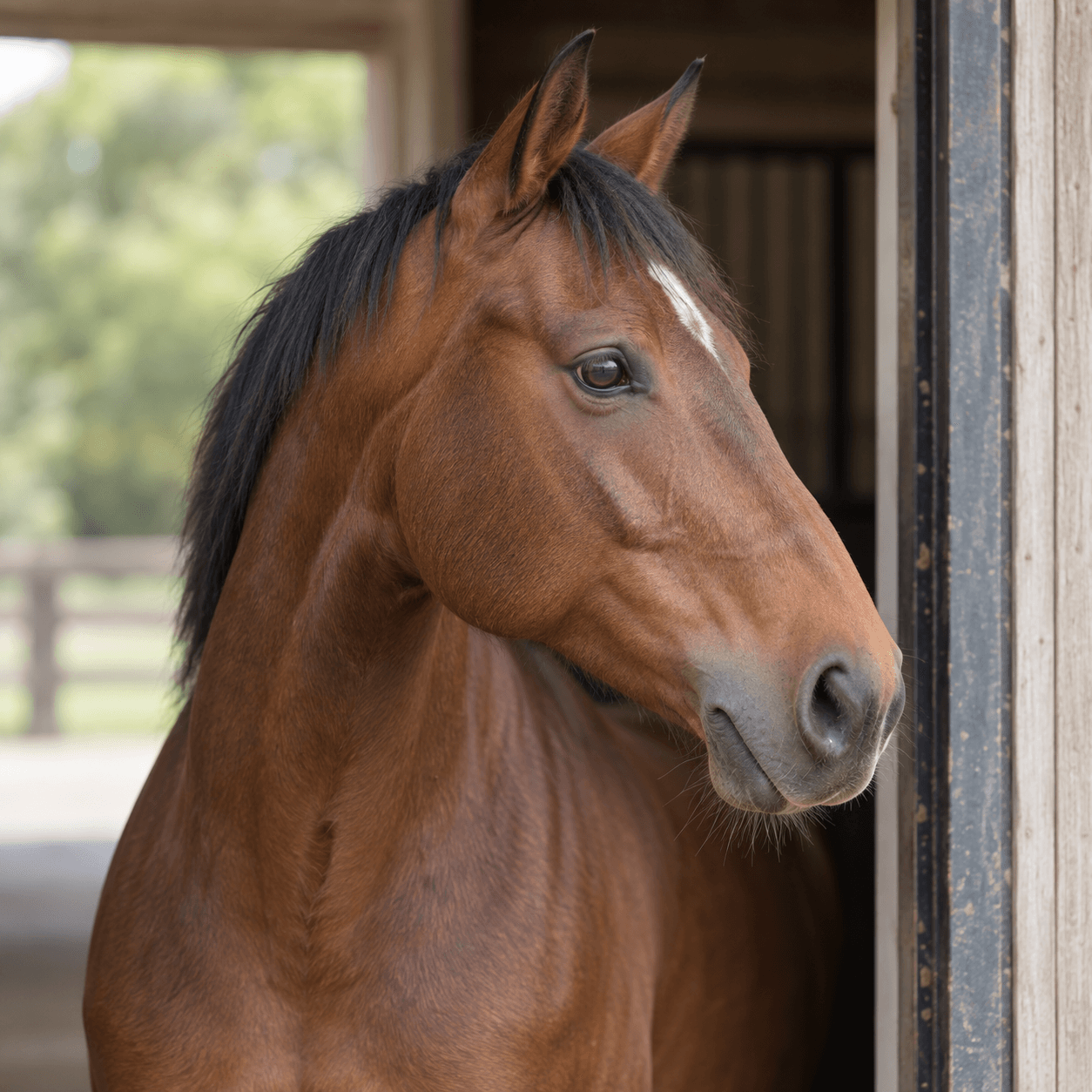 Horse body language facial and ear cues