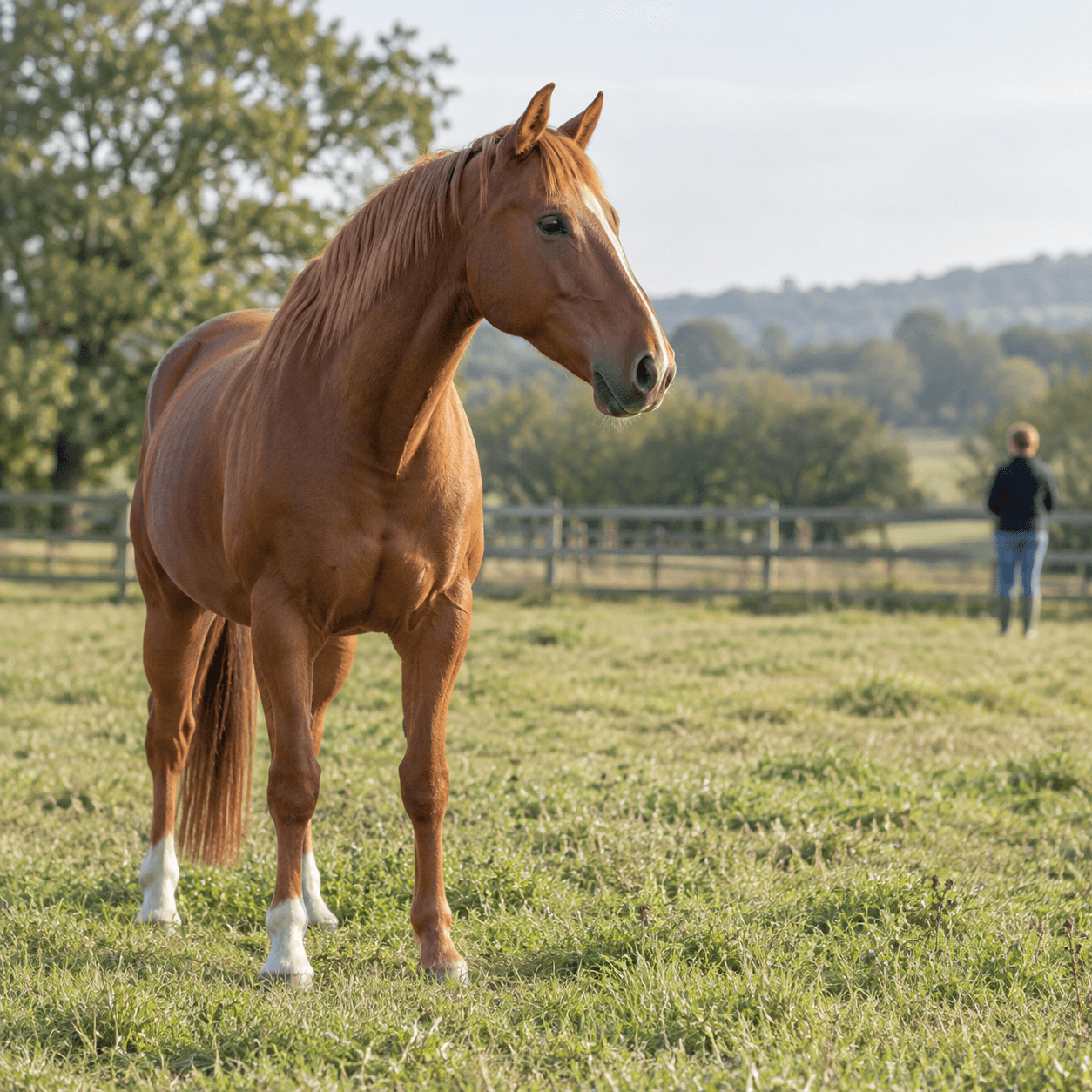 Horse body language during safe observation