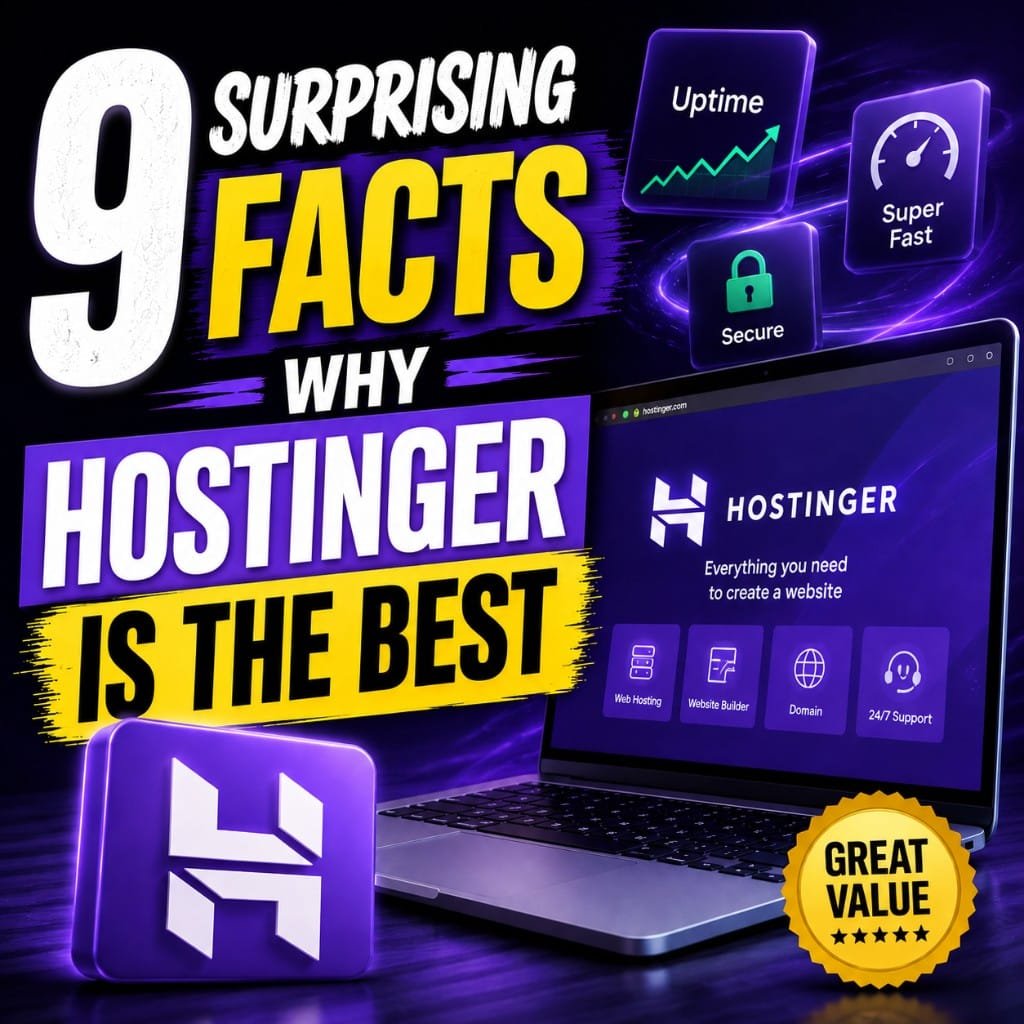 9 surprising facts why Hostinger is the best web hosting choice