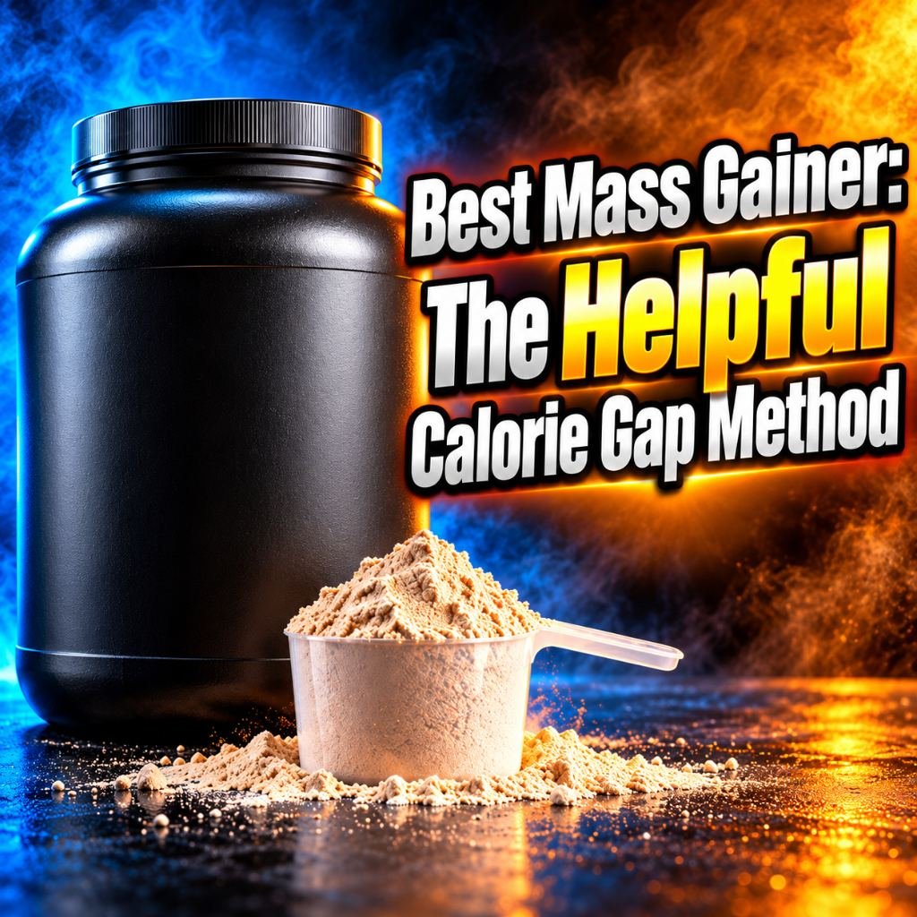 Best mass gainer tub and scoop for the calorie gap method