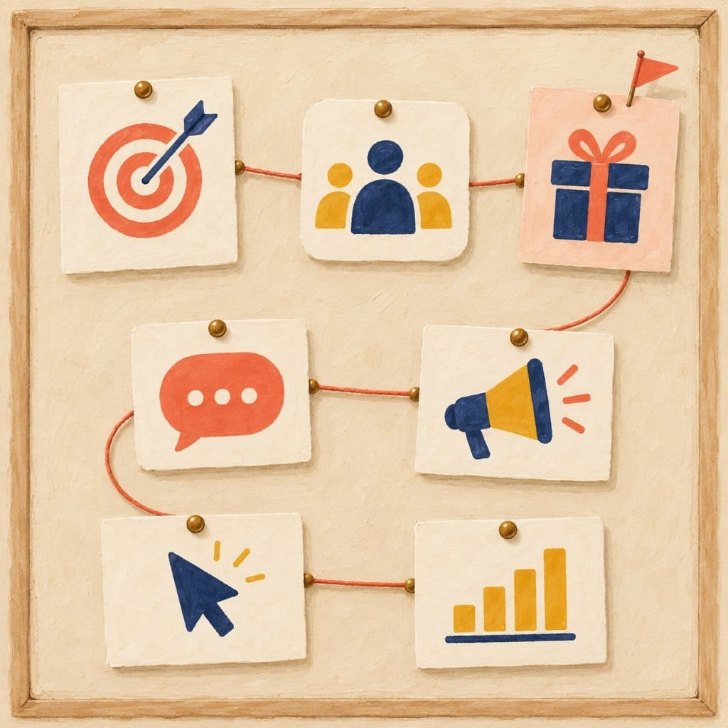 Digital marketing courses exercise: a one-page campaign plan with one assumption flagged