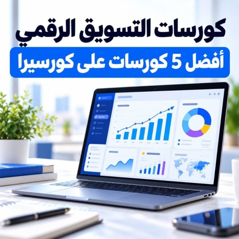 كورسات التسويق الرقمي: أفضل 5 كورسات على كورسيرا