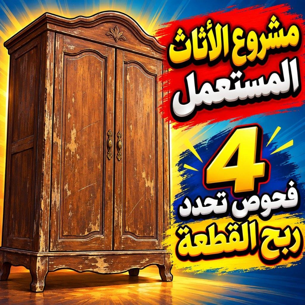 دولاب خشبي قديم تحت عنوان مقال مشروع الأثاث المستعمل