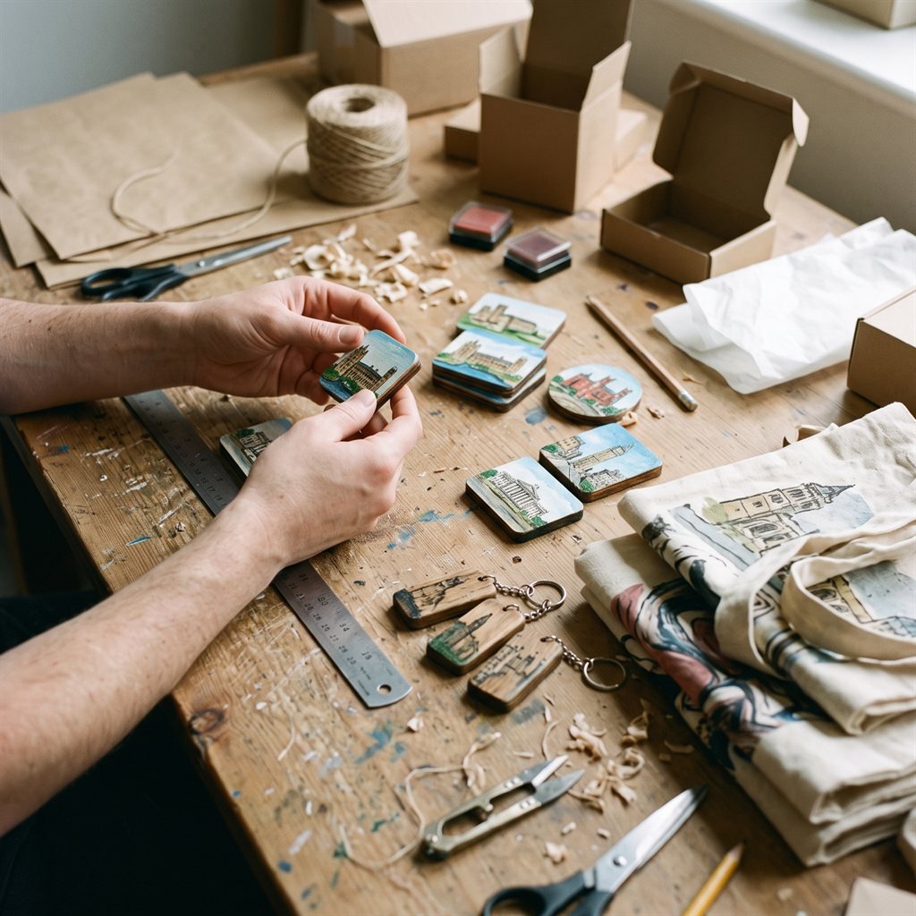 Handmade souvenir business quality check for a small local gift